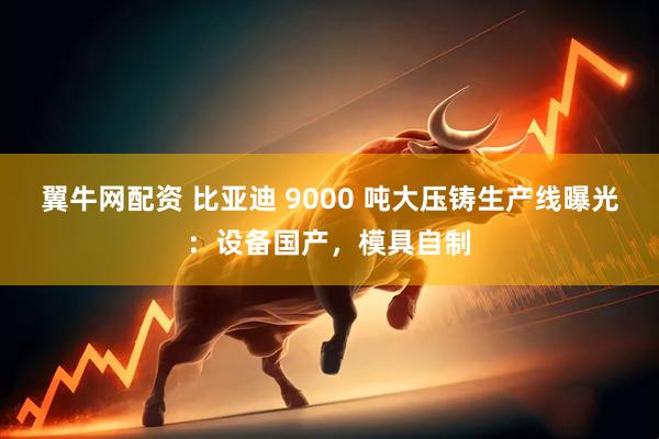翼牛网配资 比亚迪 9000 吨大压铸生产线曝光：设备国产，模具自制